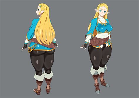 Princess Zelda The Legend Of Zelda And 1 More Drawn By Ikadaishougun