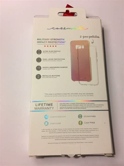 Oem Case Mate Naked Tough Iridescent Case For Samsung Galaxy S Plus