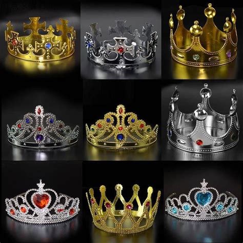 Headband Prince King Princess Headdress Crown Headband Emperors