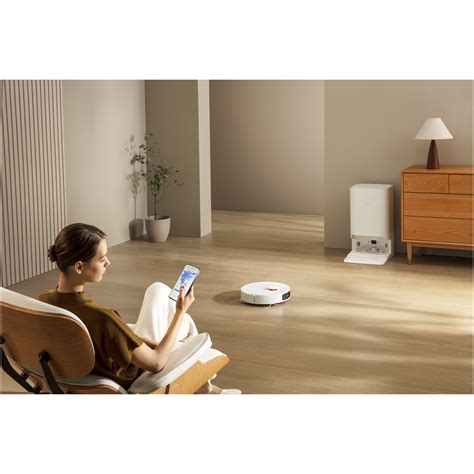 Прахосмукачка робот със самопочистваща станция Xiaomi Mi Robot Vacuum ...