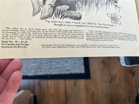 Lot Vintage SUPER SEX TO SEXTY Adult Humor Giant Cartoon Magazine EBay