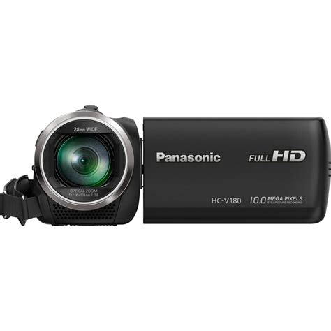 Customer Reviews: Panasonic HC-V180K Full HD Camcorder with 50x Zoom ...