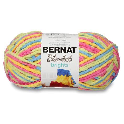 Bernat Blanket Brights Yarn Sweet Sour Varg Oz G Super Bulky