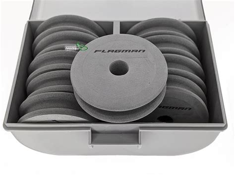 Поводочниця Flagman фидерная Rig Box Whith Eva Spools 10шт: купить ...