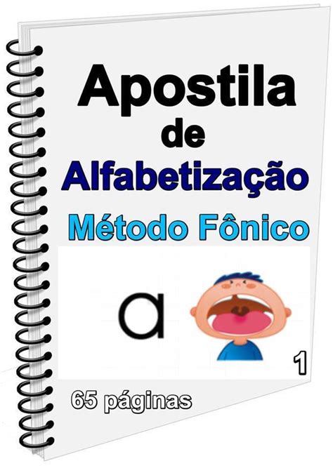 Cartilha De Alfabetização 1 Ano Para Imprimir Pdf Grátis