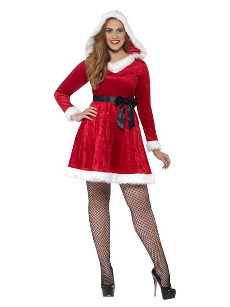 Curves Miss Santa Costume Au Smiffys Australia