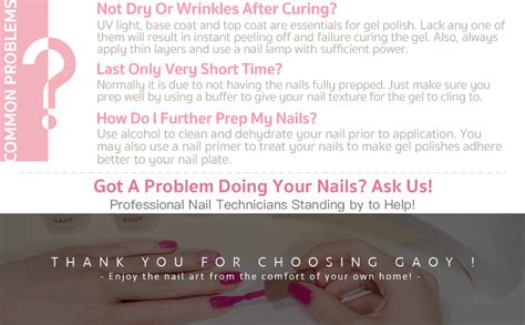 Amazon GAOY 42 Pcs Gel Nail Polish Kit Pink White Red Jelly Nude