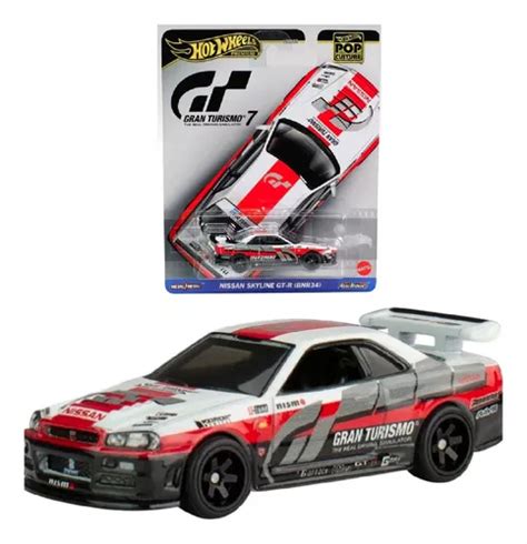 Hot Wheels Premium Nissan Skyline Gt R R34 Gran Turismo 7