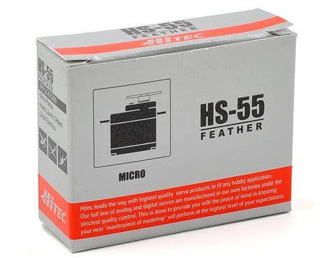 Hitec HS-55 Sub Micro Analog Servo [HRC31055S] - HobbyTown