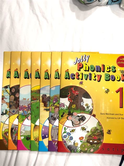 Jolly Phonics Activity Book Set , Hobbies & Toys, Books & Magazines ...