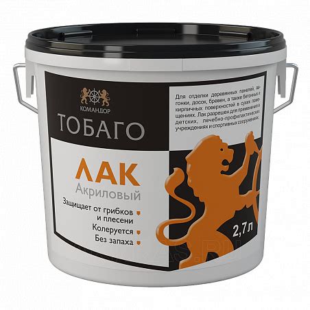 Глянцевый лак ТОБАГО – выгодно купить для вагонки и деревянных панелей