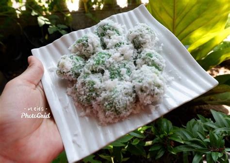 Langkah Cara Buat Klepon Viral Isi Keju Dan Gula Merah Yang Enak