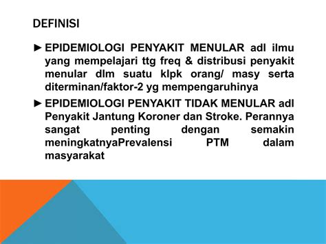 Penyakit Menular Dan Penyakit Tidak Menular Ppt