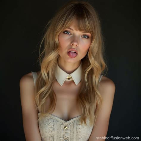 Charming Slavic Woman With Blonde Hair And Blue Eyes Stable Diffusion Online