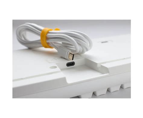 Ducky ONE Classic TKL Hot Swap RGB MX Red Blanco Teclado En Idirecto