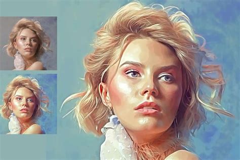 New Digital Painting Photoshop Action Luckystudio4u