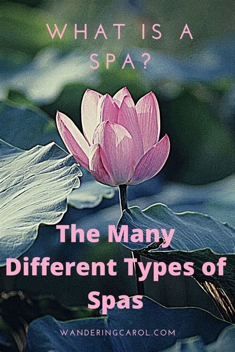 What Is A Spa Different Types Of Spas Defined Artofit