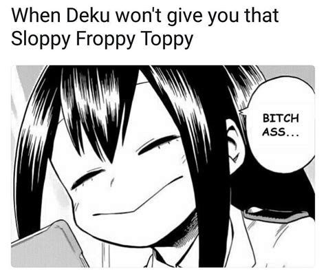 Ribbitch Ass My Hero Academia Know Your Meme