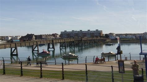 Footbridge Over The River Adur At © John Fielding Geograph