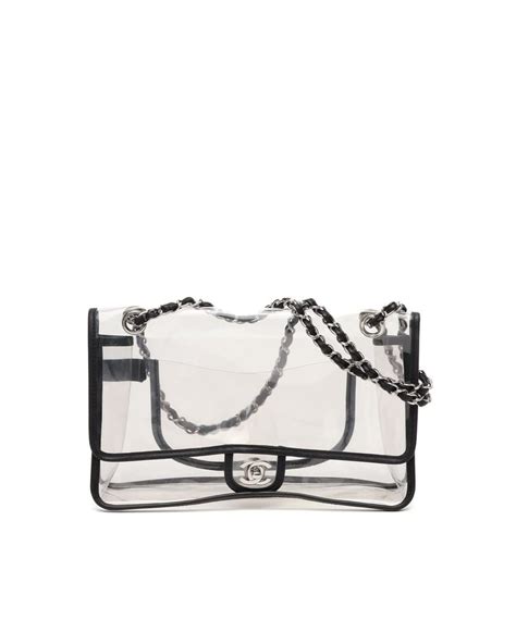 Vintage Chanel Pvc Naked Flap Bag A Retro Tale