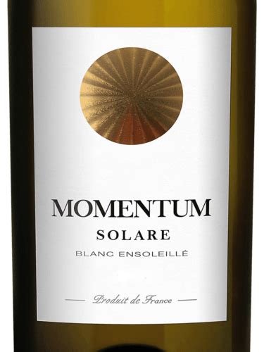 2017 Le Cellier D Eole Momentum Solare Blanc Ensoleille Vivino Nederland