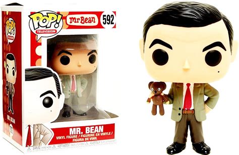 Mr. Bean TV Series with Teddy Bear Vinyl POP! Figure Toy #592 FUNKO NEW ...