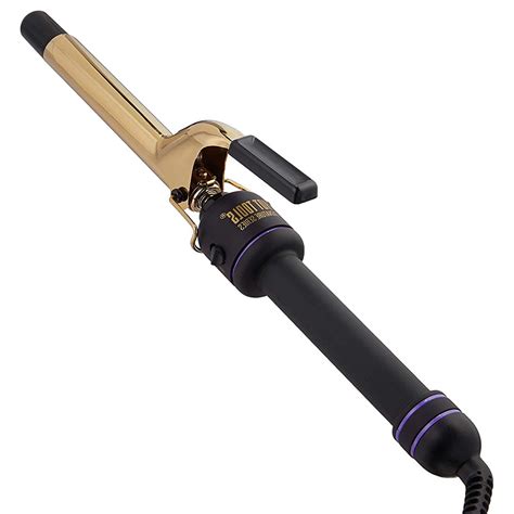 HOT TOOLS Signature Series Gold 3/4" Curling Iron, Black - Walmart.com ...