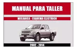 Manual De Taller Servicio Diagrama Chevrolet Luv Dmax MercadoLibre