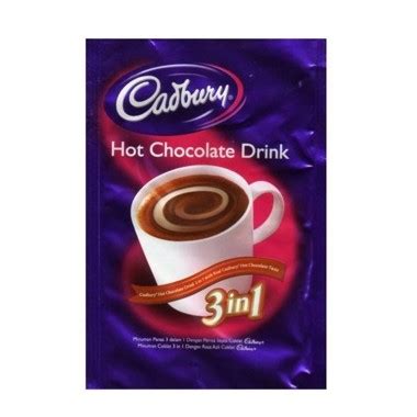 Sachet Cadbury Hot Chocolate Drink Shopee Philippines