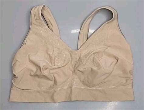 Bali Women S Comfortflex Fit Seamless Ply Wireless Bra Nude Size Xl Nwot Ebay