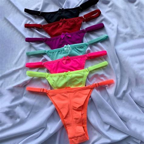 Kit Tangas Fio Duplo Regulagem Be Lingerie