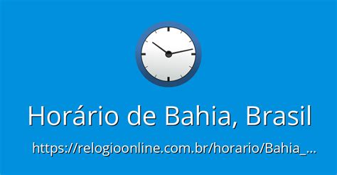 Horario Bahia Agora