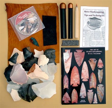 The Works Flintknapping Kit Flint Knapping Survival Survival Skills