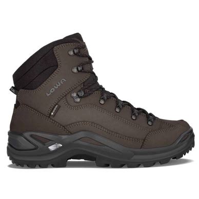 Wanderschuh Lowa Renegade Gtx Mid Dark Brown Black Herren