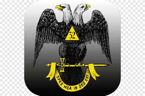 Scottish Rite Cathedral Freemasonry Masonic Lodge Emblem Bald Eagle