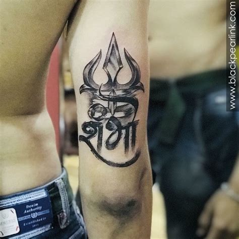 graceful trishul tattoos  lord shiva devotees