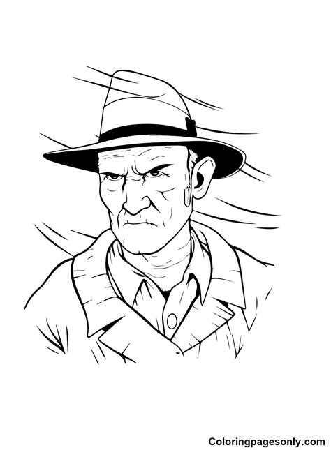 Freddy Krueger Printable Coloring Pages
