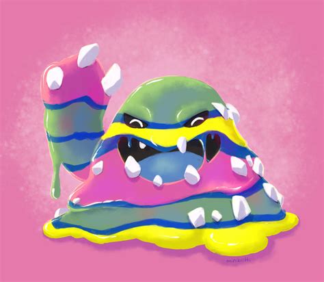 Alolan Muk By Minibritti On Deviantart