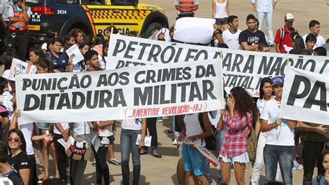 Fotos Estudantes Protestam Em Brasília Na Jornada De Lutas Da