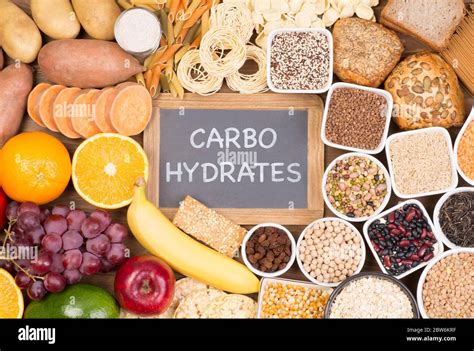 Carbohydrates Rich Food Hi Res Stock Photography And Images Alamy