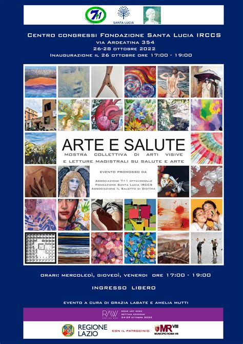 Arte E Salute Mostra Collettiva Di Arti Visive E Lezioni Magistrali