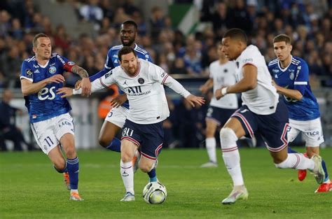 Estrasburgo Golpe Sobre El Final Y Se Lo Empat Al Psg De Un Messi Apagado