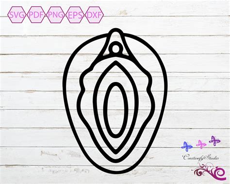 Vagina Svg Female Genitals Female Vulva Vagina Clipart Etsy