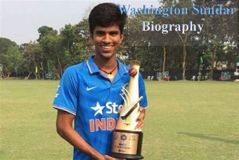 Washington Sundar cricketer, batting, wife, family, age, height, IPL and so