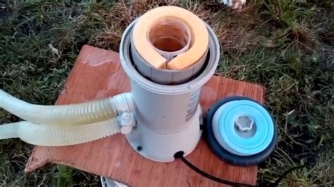 Как работает Многоразовый фильтр для бассейна сделан своими руками ...