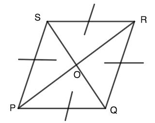 Pqrs Is A Rhombus With Ro Cm And So Cm Calculate The