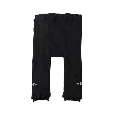 ミキハウス ホットビスケッツ mikihouse HOT BISCUITS フリル レギンス ブラック 110cm 70 9801 821 スパッツ ナチュラルベビー Natural