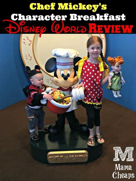 Chef Mickey S Character Meal Breakfast Disney World Review Mama Cheaps