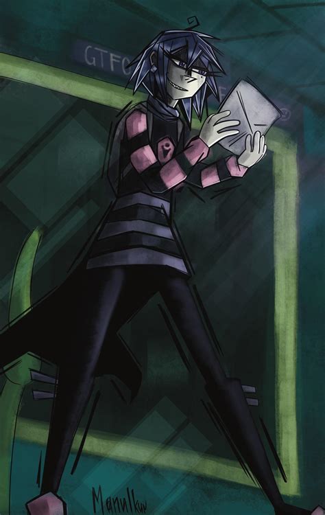 Tak From Invader Zim Art By Manul Kun R Cartoons