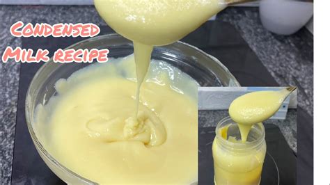 How To Make Condensed Milk At Home Easy Homemade Recipe For Beginners Youtube